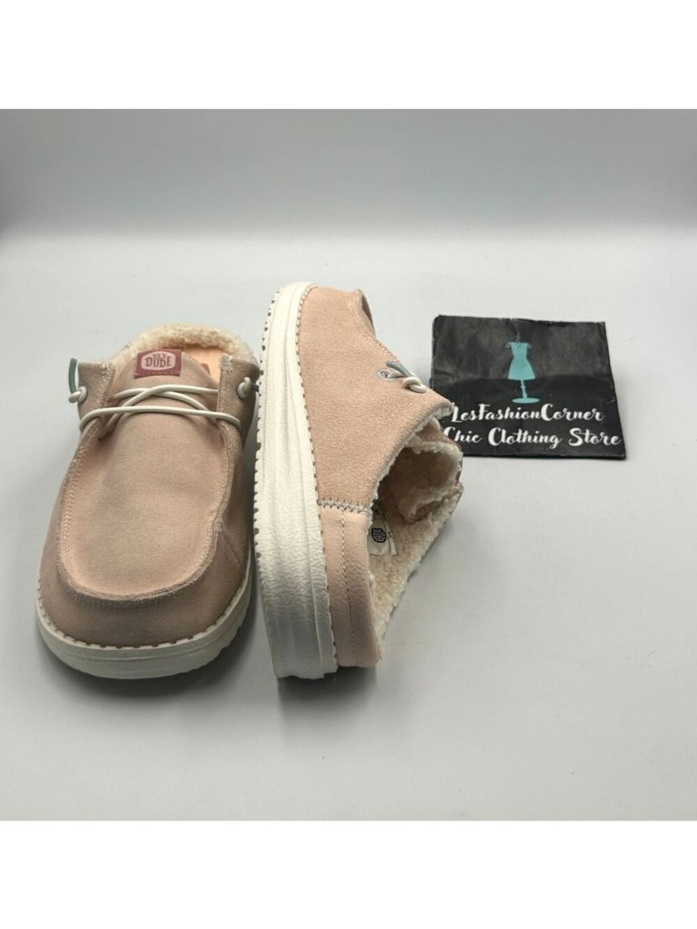 Hey Dude Women's Blush Pink Wendy Slip Warmth Slip-On Shoes Size 7 3564 - Picture 10 of 16